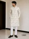 Outluk Vol 143 Embroidery Work Mens Wear Kurta Polo Pant Wholesale Manufacturers